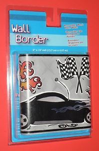 Road Rippers Wall Border 5" x 15' Wallpaper Hot Rods Muscle Cars Classic 51580