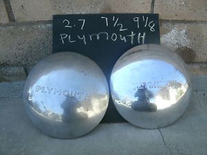 Plymouth Pickup Hubcaps 9" 1948 1947 1946 1942 1941 1940 1939 1938 1937 1936