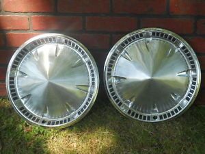 Vintage 1959 Plymouth Hubcaps Wheel Covers