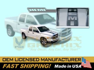 2003 2004 2005 2006 2007 2008 2009 Dodge RAM 1500 Hemi Truck Decals Stripes Kit