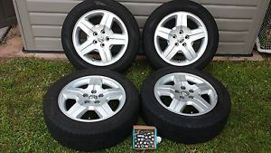 Dodge Caliber 17" Factory Wheels Rims 215 60 17 Firestone Tires