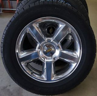New Chevy Silverado Tahoe Suburban Avalanche LTZ Polished 20" Wheels Rims Tires