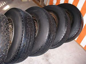 Lot 4 Used Firestone Tires 1 Winston 9 50R16 5Lt 950165 9 50x16 5 M s Radial USA