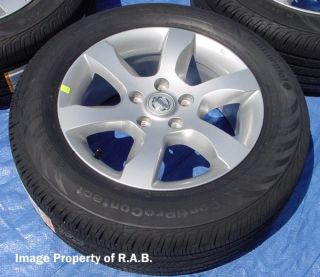 Nissan Altima 16" Wheels Conti Tires Maxima G35 Q45