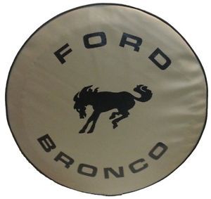 Sparecover® ABC Series Ford Bronco 27 Tan Heavy Duty Vinyl Tire Cover
