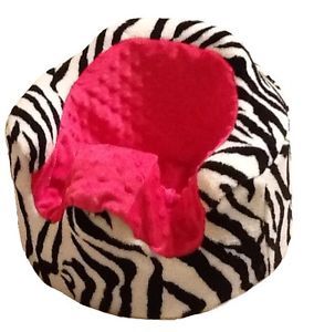 Zebra Pink Bumbo Seat Cover