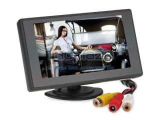 4 3" TFT LCD Digital Car Monitor Rear View Backup for Car VCD DVD GPS Camera