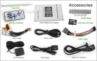 Erisin ES1065D 6 2" 2 DIN HD 3G WiFi Ready Car DVD Player GPS DVB T USB SD WiFi