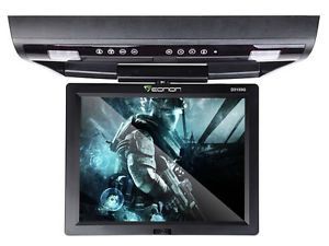 Sale Digital Screen 15" XGA Car Drop Flip Down Monitor DVD Player Overhead IR