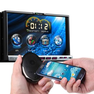 GE01 7" Dash 2 DIN Car DVD Player Stereo GPS Nav System Bluetooth iPod NFC Radio