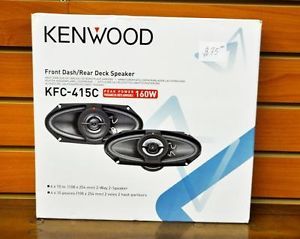 New Kenwood KFC 415C 4 x 10" Custom Fit Car Speakers Pair