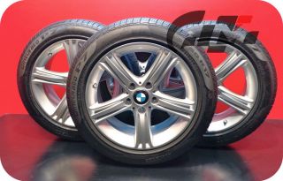 4 BMW Wheels Runflat Pirelli Tires 225 50 17 Style 393 TPMS 325i 335i 065