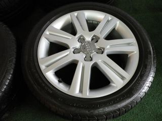 17" Factory Audi A4 Wheels CQ8 Pirelli Tires B8 S4 VW