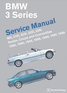 BMW 3 Series E36 New Bentley Printed Service Manual 92 98 