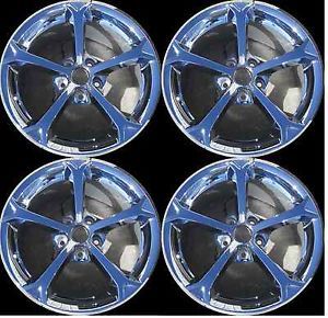 New Set of 2 18x9 5 2 19x12 Staggered Factory 05 12 Chevy Corvette Wheels