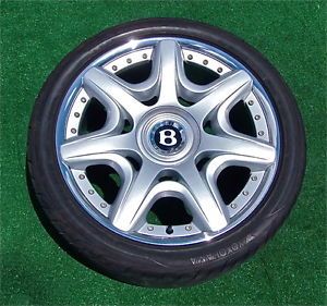 Set Genuine Bentley Continental GT Flying Spur Mulliner 20 inch Wheels Tires
