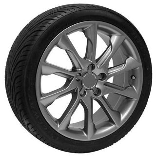 18 inch Gunmetal Audi Wheels Rims Tires Fits A4 S4 A6 S6 A8 S8 TT TTS