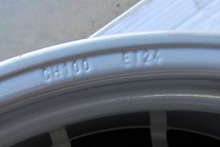 20" BMW E39 M5 BBs CH R Chr Concave Staggered Silver Wheels Rims