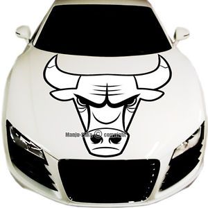 NBA Chicago Bulls Sticker Decal Vinyl Auto Car Hood Body Graphic Art 23" x 35"