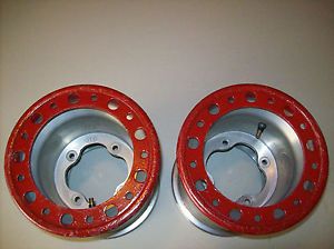 ITP Baja Rear Wheels Rims for Yamaha YFZ 450 Banshee Raptor Warrior