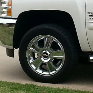 Silverado 20" Chrome Wheels and Tires