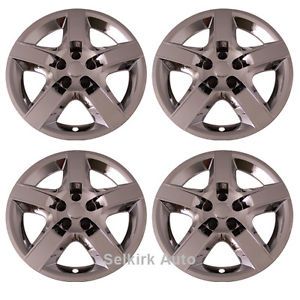 New Replacement Aftermarket Bolt on 17" inch Chrome Hub Caps Wheel Rim Covers