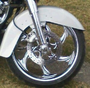 Harley Touring Chrome Front Wheel