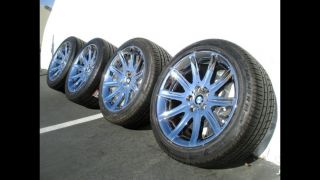 Chrome 19" BMW 750LI Factory Wheels Rims Tires 745LI E65 E66 750 Original