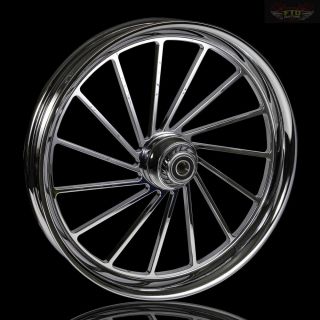 Harley Davidson 21" inch Custom Chrome Wheel "The Bantam" Harley Wheels