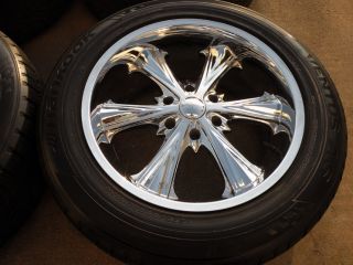 20" Chrome Wheels Chevrolet Tahoe Suburban Sierra GMC Tires Silverado 1500 Yukon