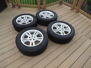 05 13 Ford Mustang 17" Silver Rims Wheels BF Goodrich Tires 225 60R17 Set 4