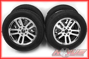 New 20" Nissan Titan Armada Infiniti QX56 Chrome Wheels Goodyear Tires 18 22