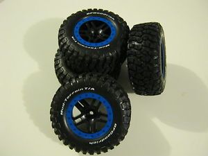 New Traxxas Slash 2WD Black and Blue 21 Rob Maccachren BFGoodrich Tires 10BLUE