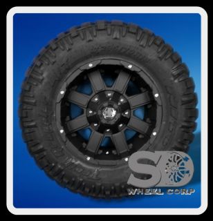 18" Mayhem Chaos 5x135 Rims with 35x12 50x18 Nitto Trail Grappler Wheels Tires