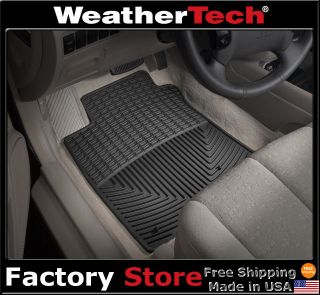 Weathertech® All Weather Floor Mats for 2006 2010 Hyundai Sonata Black