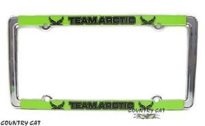 Arctic Cat 2014 Team Arctic Metal Car Truck License Plate Frame Trim 5243 030