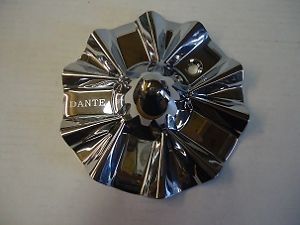 Dante Custom Wheels Chrome Plastic Custom Wheel Center Cap 184565 Caps 1
