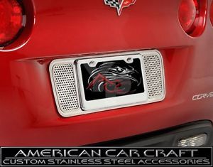 Corvette License Plate Frame