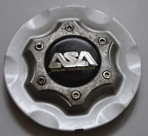 ASA Dream Technology RS2 02P 8B622 Wheel Silver Center Cap