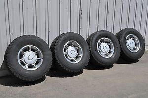 Factory Hummer H2 Wheels with BFGoodrich Tires