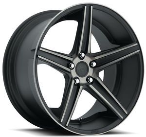 20" Niche Apex Wheels Black Mercedes SL Class SL320 SL500 SL550 SL55 AMG Concave