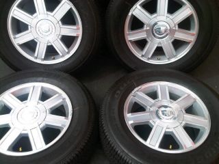 18" Cadillac Escalade GM Chevy Tahoe GMC Factory Wheels Bridgestone Tires