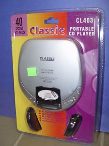 Classic CL403 Portable CD Player  Car GPX Walkman Cheap Radio Sony VCD Remote