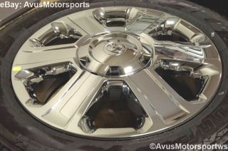 2014 Toyota Tundra 1794 20" Chrome Wheels Tires Sequoia Land Cruiser LX 470
