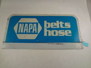 Napa Auto Parts Advertising Belt Header Vintage Sign Automobilia G 80