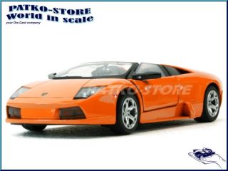 Lamborghini Murcielago Roadster Orange Motormax 1 24