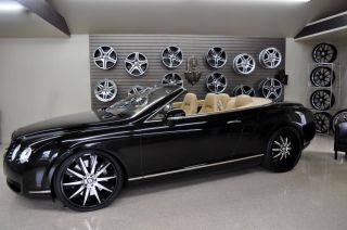 ★ Bentley GT Mercedes S550 CL550 22 in Rims Tires Black Noir Rims New Set 4