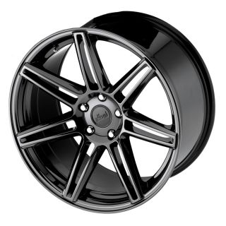 20" Niche Lucerne M141 Black Concave Wheels 20x9 Rims Fits Audi A8