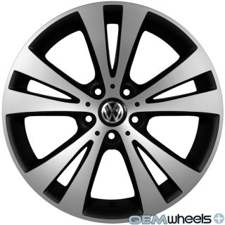 18" Black Euro Style Wheels Fits VW Golf R R32 GTI Jetta MK5 MKV MK6 Mkvi Rims