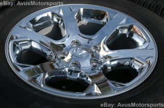 2014 Dodge RAM Factory 20" Chrome Clad Wheels Tires Hemi 1500 Dakota Aspen